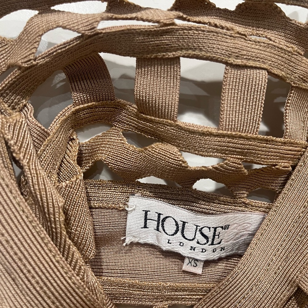 House of CB Demelza Bandage Cut Out Dress - Picture 9 of 9